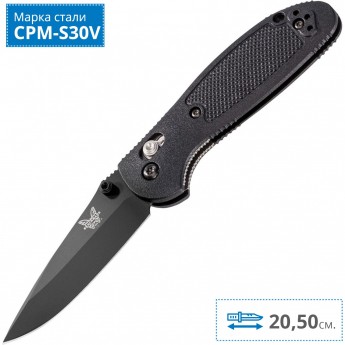 Нож BENCHMADE 551BK-S30V GRIPTILIAN